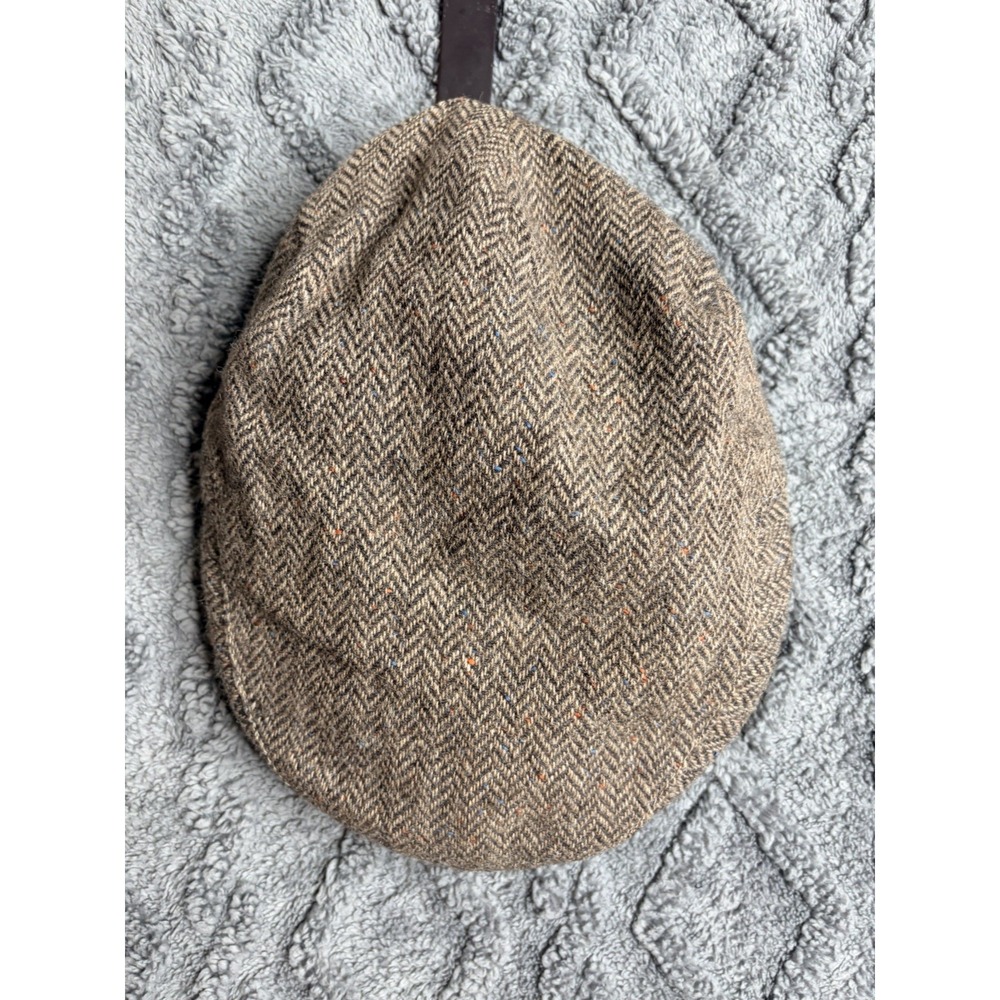 Stetson Newsboy Hat Mens Large Gray Flat Cap Wool Blend Vintage